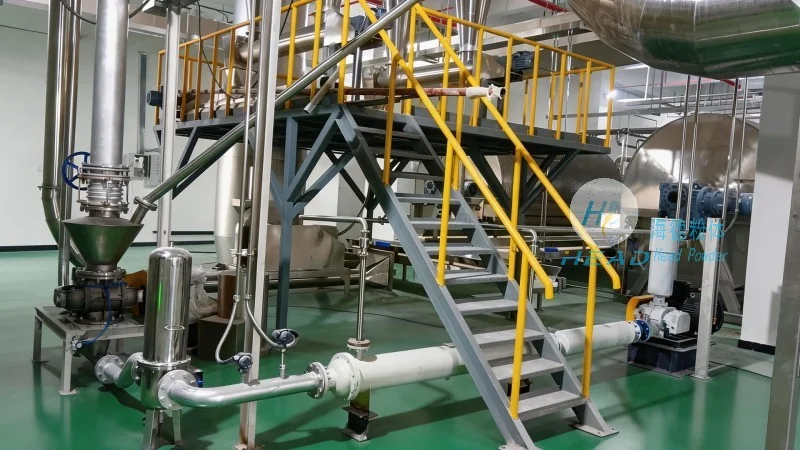 湖北荆门污泥干化粉体气力输送成套项目