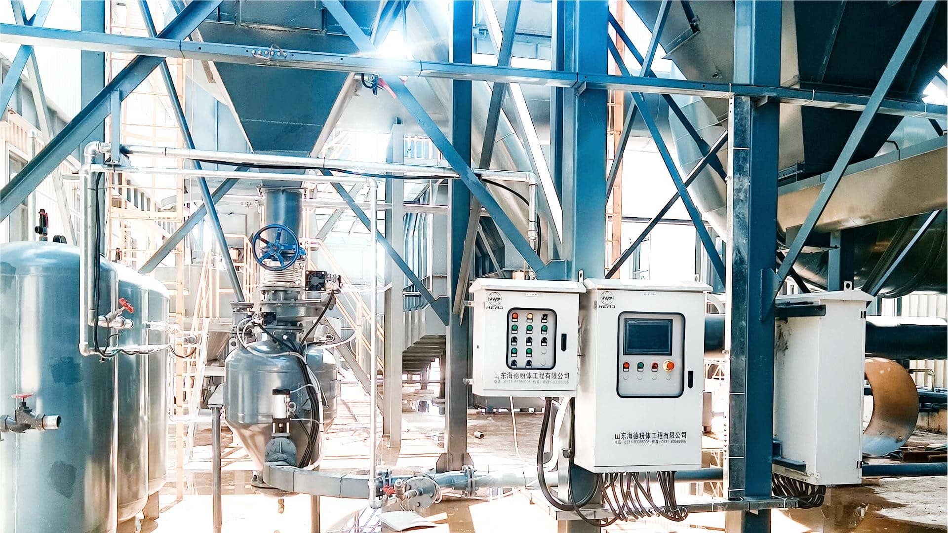 硫酸钠粉末气力输送