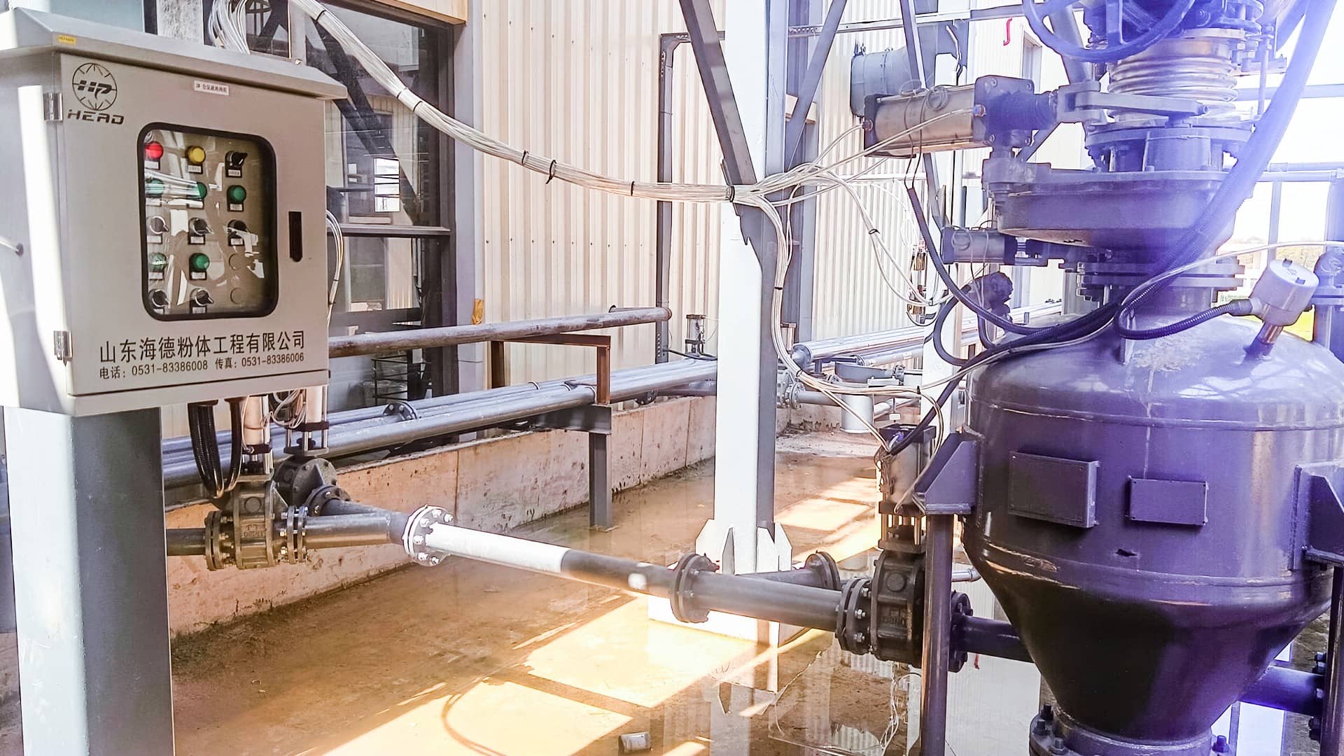 粮食颗粒气力输送