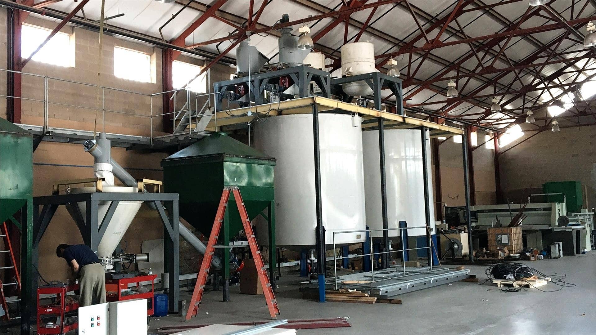 石墨碎气力输送