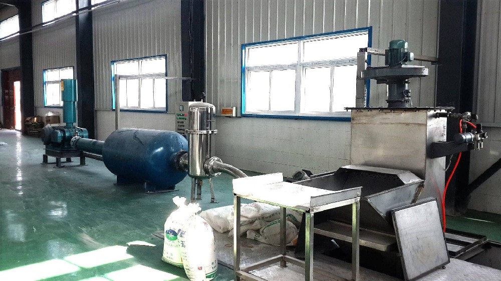 石粉颗粒气力输送