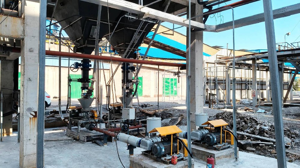 白碳黑气力输送