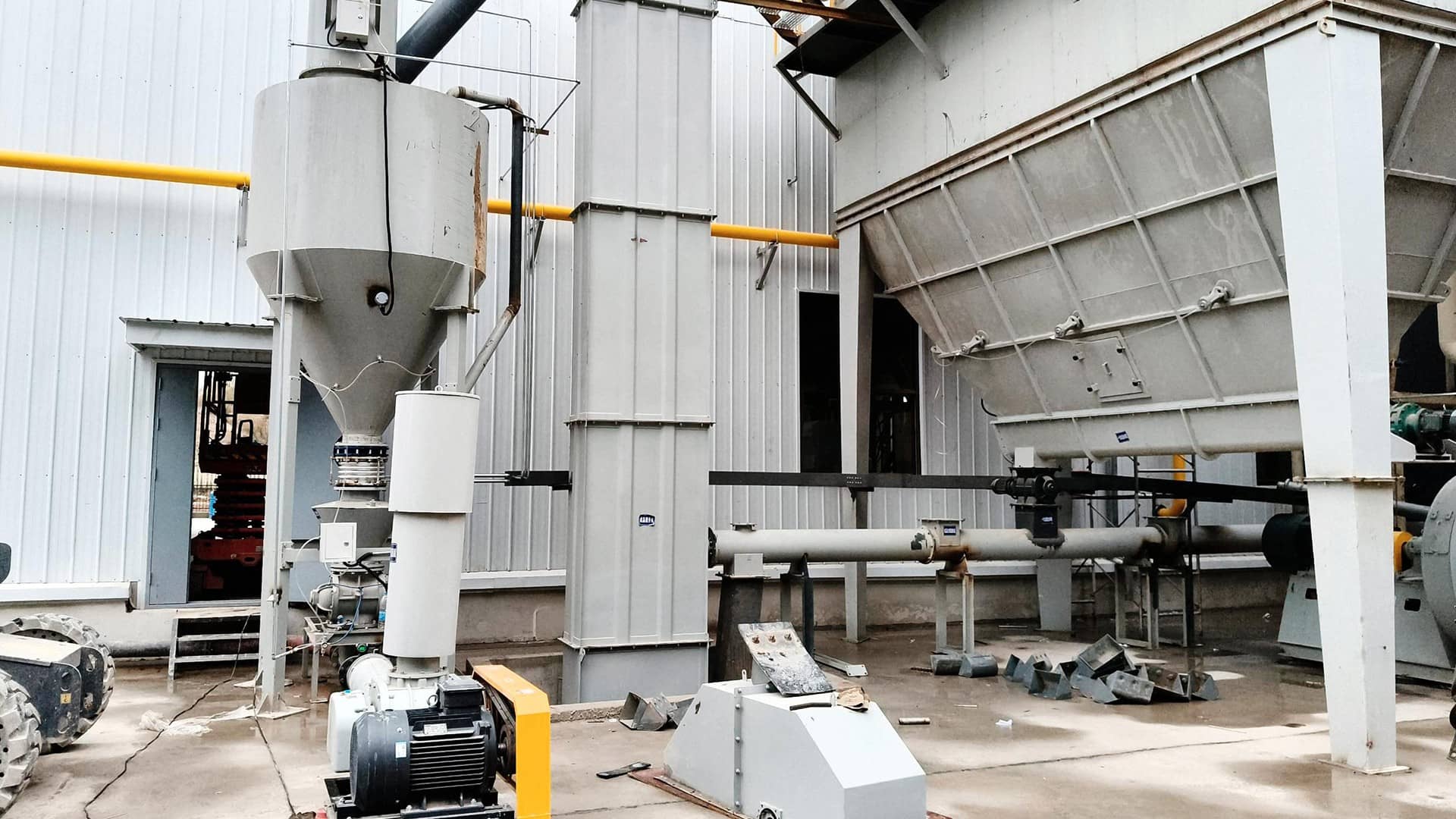 硫酸钙气力输送