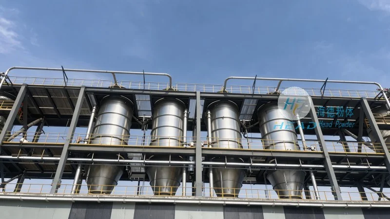 福建龙岩锂电粉料氮气密闭输送成套工程