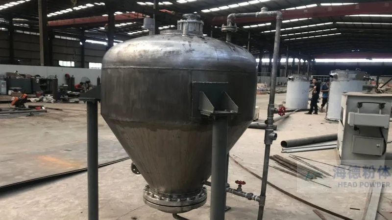 白豆片气力输送生产线工作原理