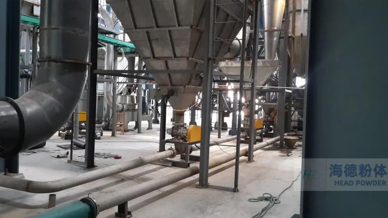 硅酸锰粉体输送系统