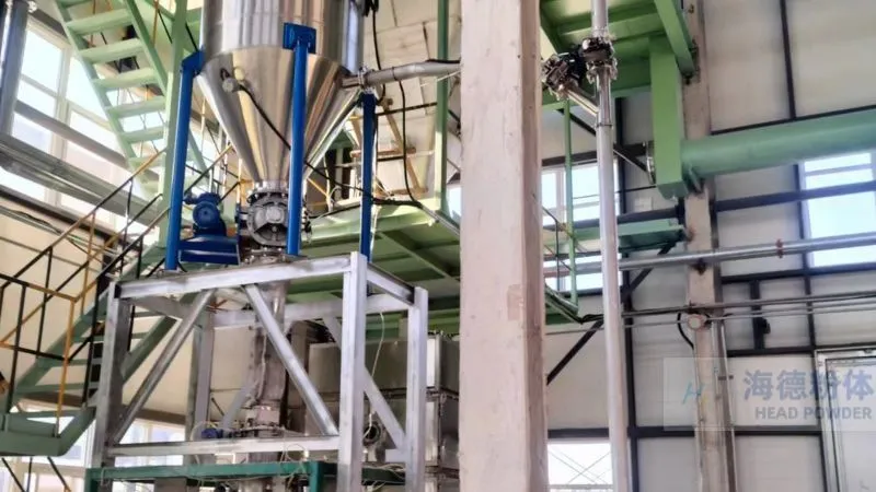 碎纸屑粉体气力输送设备应用